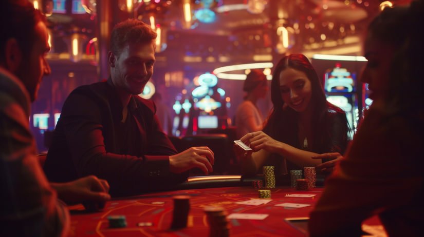 Casino-style game lobby with slots and live dealer options on ggbet